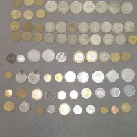 تعداد۸۵ عددسکه قدیمی و جدید