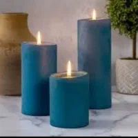 ست شمع استوانه ای|صنایع دستی و سایر لوازم تزئینی|اهواز, بهارستان|دیوار