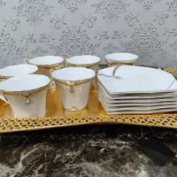 فروش عمده ظروف عربی طلایی به قیمت فاکتور|ظروف سرو و پذیرایی|شیراز, تندگویان|دیوار