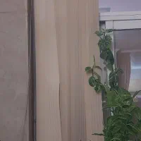 پرده عمودی سالم رنگ کرم|پرده، رانر، رومیزی|مشهد, ده دی|دیوار