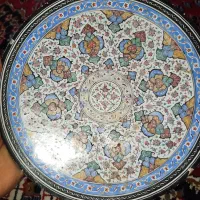 دیوار کوب میناکاری کهنه