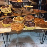 انواع ظرف کاسه اردوخوری چوبی روستیک