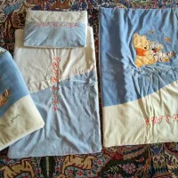 سرویس خواب نوزاد مخمل چهار تیکه