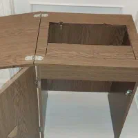 میزچرخ خیاطی ۲چهارپایه میزعسلی قدیمی محکم چوب گردو|مبلمان خانگی و میز عسلی|مشهد, فلسطین|دیوار