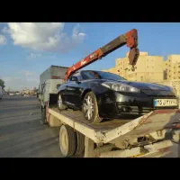 جرثقیل خودروبر کفی دکل 3تن ۱۰تن یدک کش شبانه روزی