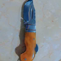 چاقو دسته‌ کهربا کلکسیونی