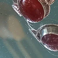 انگشتر عقیق سرخ یمن حکاکی شده رکاب نقره ۹۲۵|جواهرات|رشت, تازه آباد|دیوار