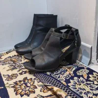 بوت کفش چرم نو مارک دار نو میباشد سایز ۳۸|کیف، کفش، کمربند|صفادشت, |دیوار