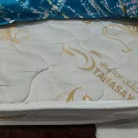 تشک طبی فنری یکنفره با کاور تشک وبالشت و روتختی|تشک تختخواب|بندرعباس, |دیوار