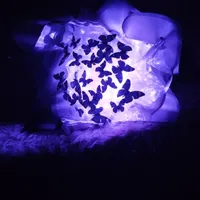 دسته گل پروانه .دسته گل و باکس روبانی