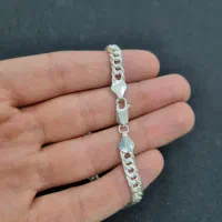 دستبند نقره مردانه ایتالیایی ITALY کارتیه دوبل|جواهرات|تهران, گیشا|دیوار