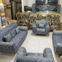 مبل ۷نفره|مبلمان خانگی و میز عسلی|شوش, |دیوار