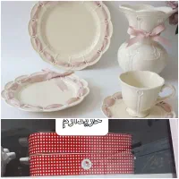 سرویس پذیرایی لمونژ زارا شیرینی خوری،تابه چای خوری