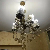 سه عدد لوستر برنز سه شاخه شش شعله|لوستر و چراغ آویز|فردیس, فردیس|دیوار