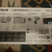 کارت گرافیک asus 4070 super|قطعات و لوازم جانبی رایانه|کرج, کوی کارمندان جنوبی|دیوار
