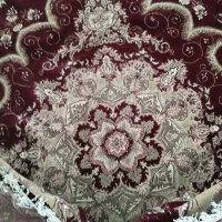 فرش 12 متری زرشکی سالم بدون پارگی