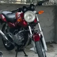 مزایده ای پولسار جفت شمع با پلاک ملی