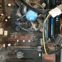 مادربرد+cpu 7700