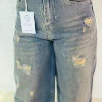 شلوارجین زاپدار|لباس|لشت نشا, |دیوار