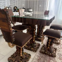 میز غذا خوری ۶ نفره