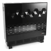 بخاری گازی نیک‌کالا مدل مهتاب مشکی دودکش‌دار|بخاری، هیتر، شومینه|کرج, شهرک بنفشه|دیوار