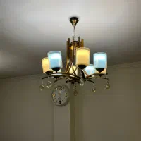 لوستر ۸تایی شیک و نو|لوستر و چراغ آویز|فردیس, طالقانی|دیوار