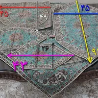 ترمه یزد یا رومیزی یا رانر یا عسلی