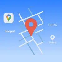 ثبت لوکیشن در گوگل مپ، نشان، بلد و اسنپ