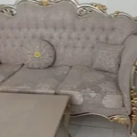 مبل سلطنتی ۹ نفره|مبلمان خانگی و میز عسلی|شهریار, فرارت|دیوار