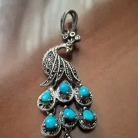 گردنبند فیروزه نیشابور|جواهرات|تهران, شهرک رضویه|دیوار