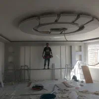 کناف سقف دکور تایل نور مخفی|خدمات پیشه و مهارت|بروجرد, |دیوار