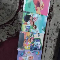 خط کش  دفتر  جامدادی  دفترچه حروف الفبا ش