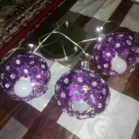 لوستر+هالوژن +لامپ کم مصرف