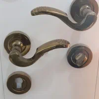 دستگیره رزت زیتونی وکروم|مصالح و تجهیزات ساختمان|خمام, |دیوار