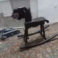 اسب راک چوبی