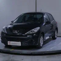 207 مدل 1400 مشکی متالیک ۲۴ تا کار