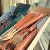 کارد و چنگال میوه خوری|ظروف سرو و پذیرایی|آفتاب, |دیوار