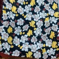 پارچه نو  نخی،  لمه مجلسی همراه با استر ، کودری