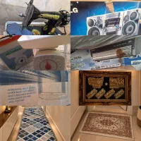 لوازم خانه ترازو تلوزیون ضبط باند دم دری تابلو