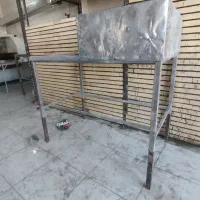 دو عدد میز استیل برای نانوایی