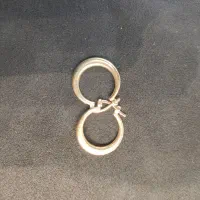 گوشواره طلا حلقه ای