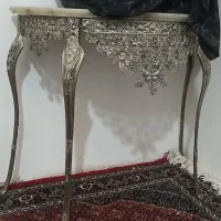 میز کنسول به همراه آینه برنز اصل