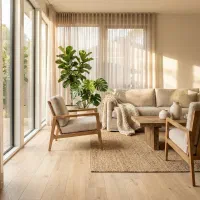 دکوراسیون پارکت لمینت کفپوش پرده کاغذ دیواری ابزار