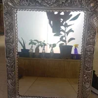 آینه و شمعدان قلمزنی قلم ترکیبی