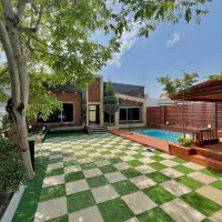 ویلا باغ 400متری استخردار با روفگاردن