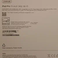 Ipad pro 2025 M5 11 inch wifi 256 GB Black