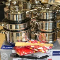 سرویس قابلمه استیل کرکماز ۱۶ پارچه آکبند