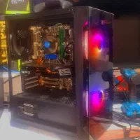 کیس گیمینگ فول rgb (نقد و اقساط)|رایانه رومیزی|شیراز, عفیف‌آباد|دیوار