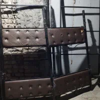 تخت دو طبقه آهن قدیمی معاوضه