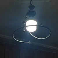 لوستر فلزی ساده